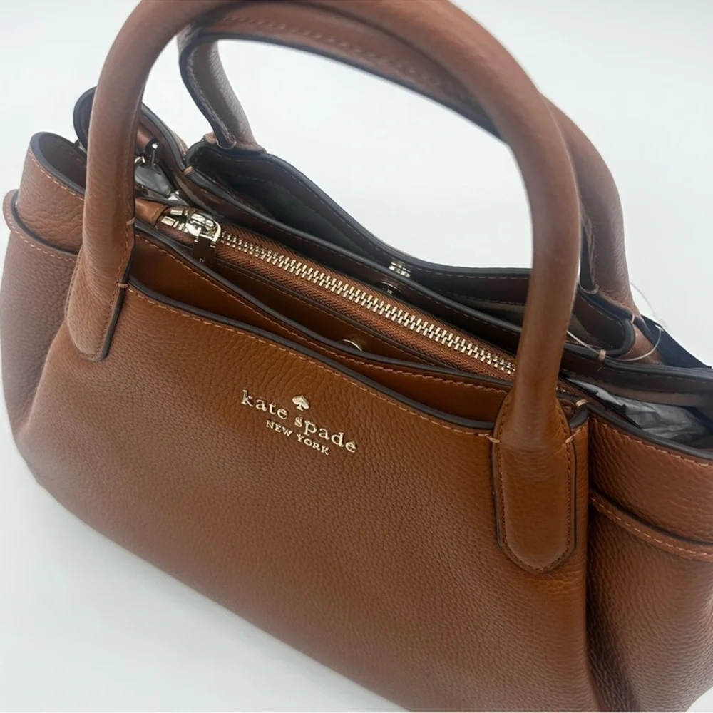 Kate Spade Large Dumpling Satchel Crossbody Bag & Leather Slim Bifold Wallet - Picture 5 of 14